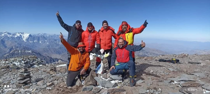 Македонски планинари го искачија Аконкагва, највисокиот врв во Јужна Америка  - 24info.mk