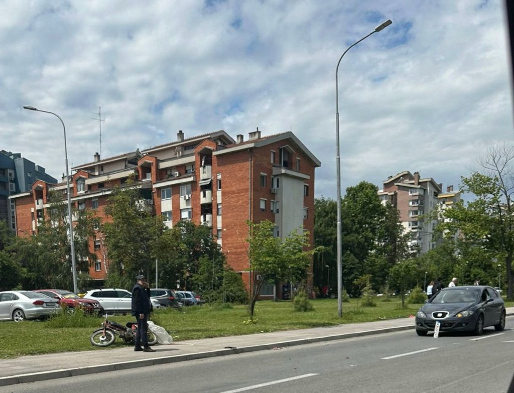 (Фото) Прегазен моторџија во Аеродром