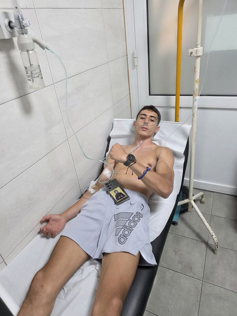 Херојот Иван по 24-часовна борба со огнот е во стабилна состојба