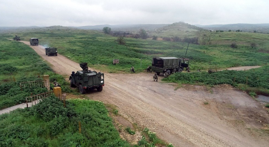 Интензивни тактички активности на вежбата „БЛЕСОК 26“ на полигонот Криволак