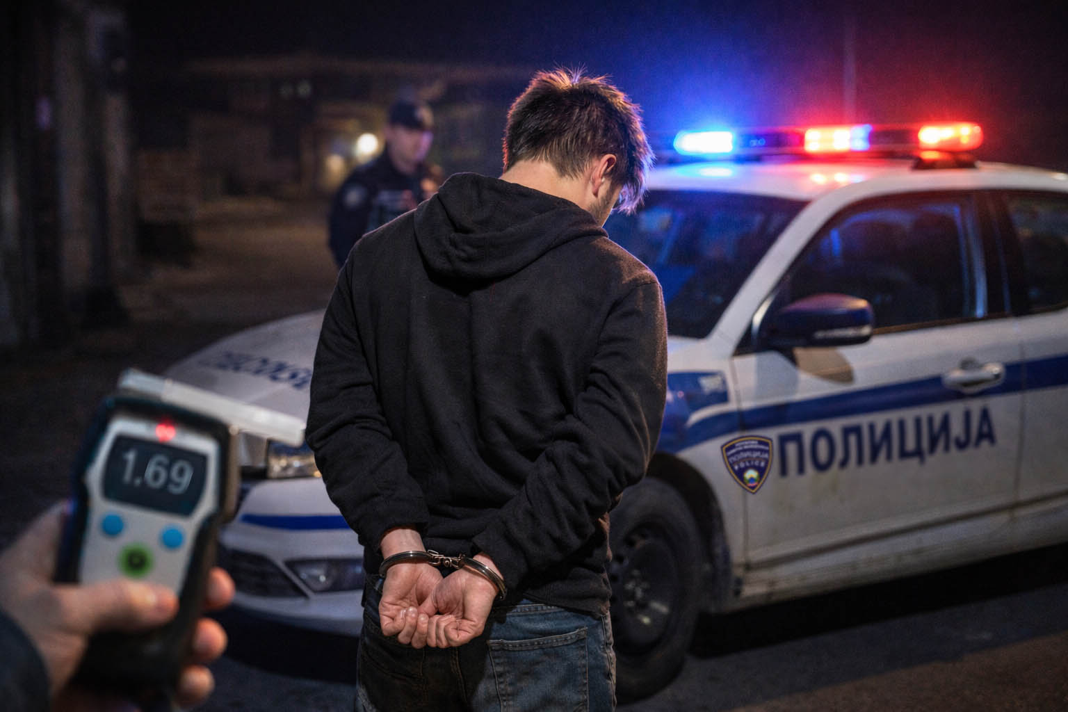 Осум лица возеле без да имаат положено, полицијата ги уапси